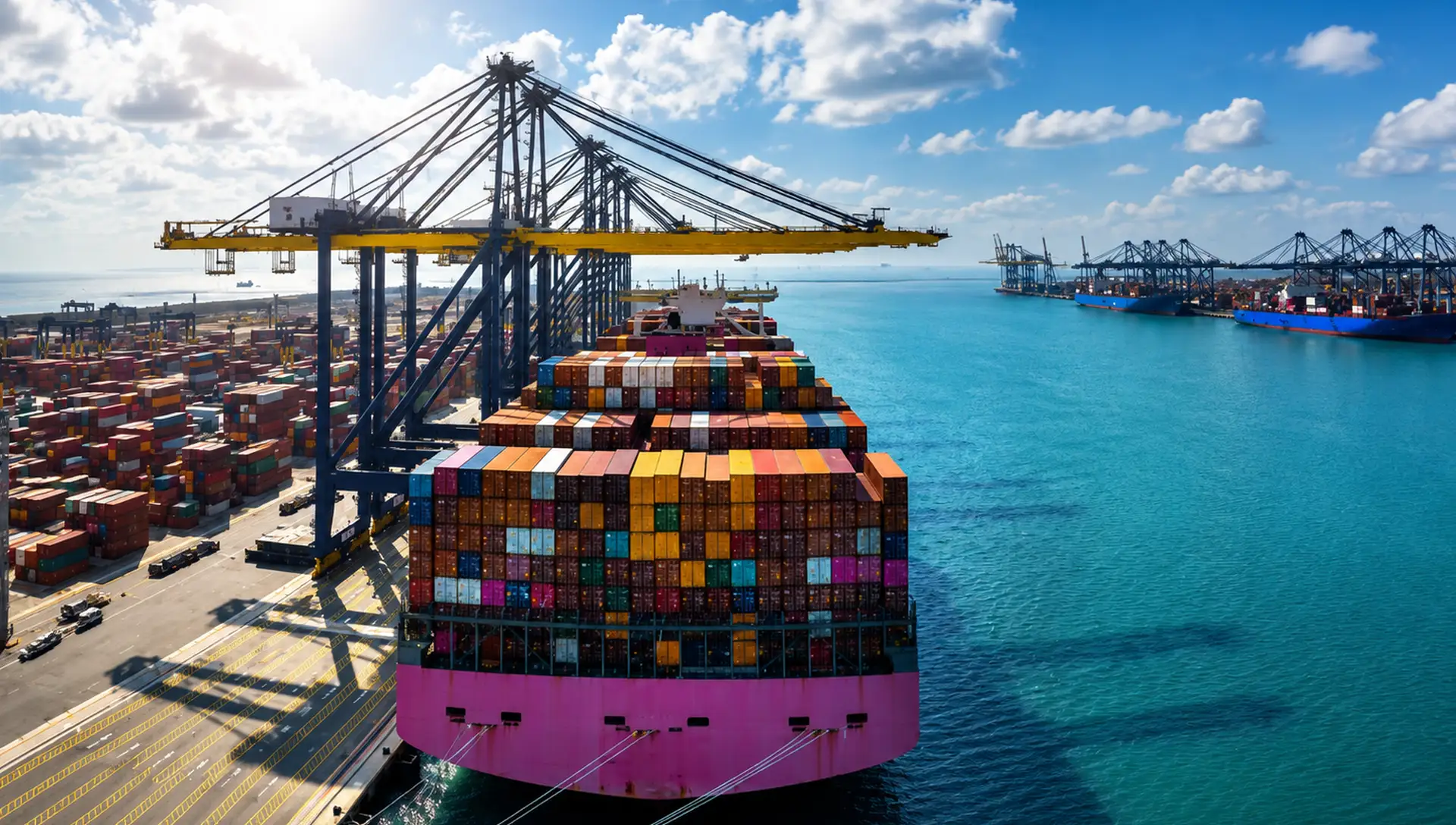 Terminal kontenerowy — obsługa serwisowa instalacji dla firmy Maersk